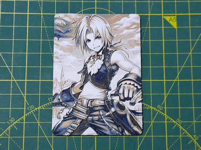MTG Commander Deck Box inlay Final Fantasy Zidane