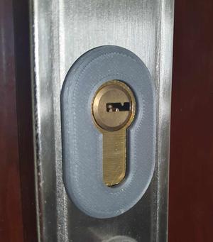 Euro Cylinder Lock Cover (no screws)