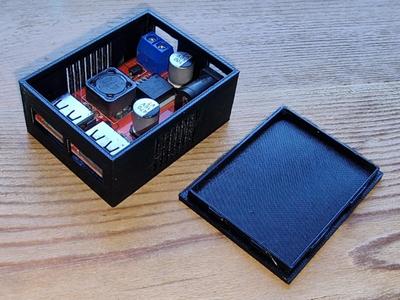 LM2596 Dual USB Buck Converter Snap-Fit Case