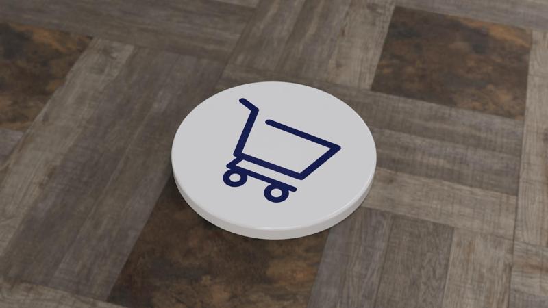 Gettone per carrello spesa