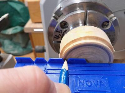 template nova chuck / schablone nova spannfutter 50-100-130