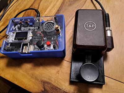 Base for Ta.P. (Paula) morse key