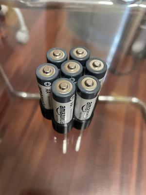 Seven pack of battery AAA or AA