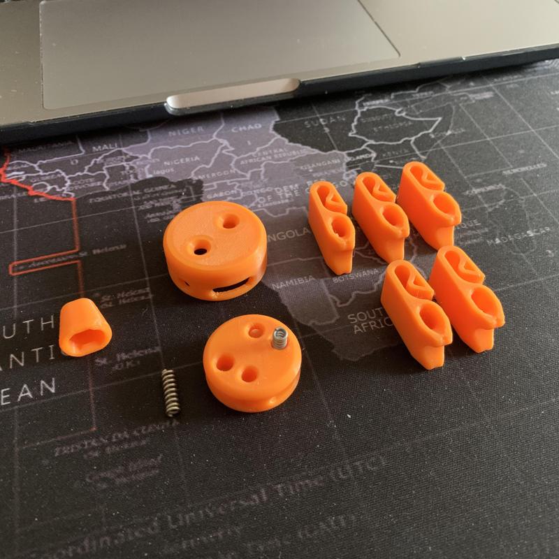 Backpack compression system - Fjällräven KEB HIKE 30