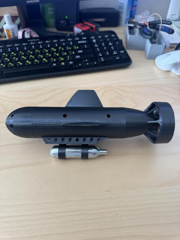 rubber band submarine