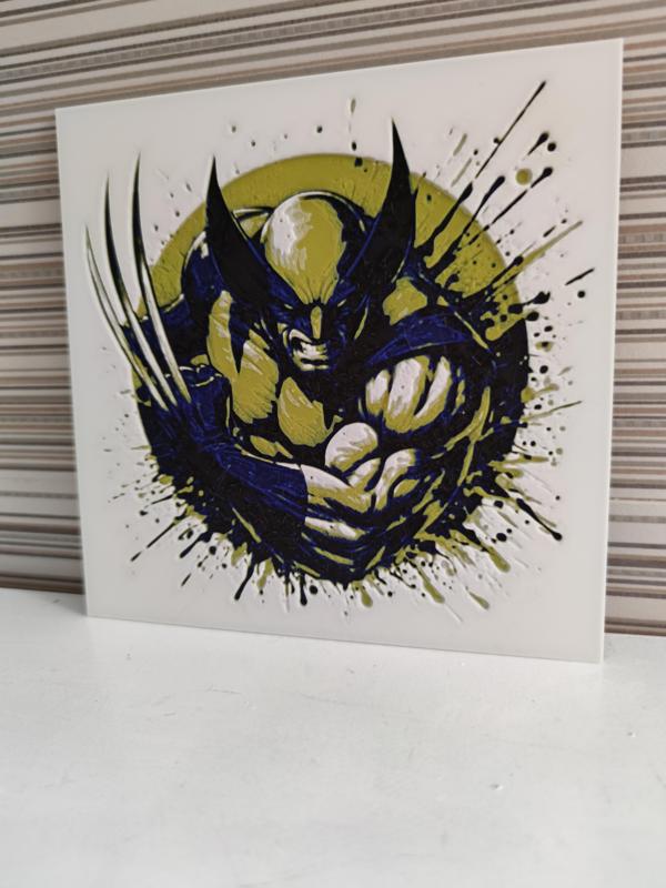 Hueforge stickers Lobezno