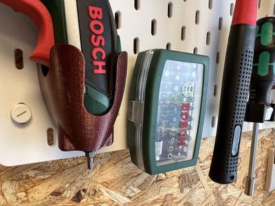Skadis Bosch bit set holder