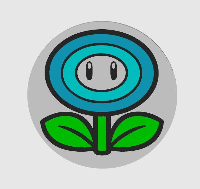 Coaster Flower Mario