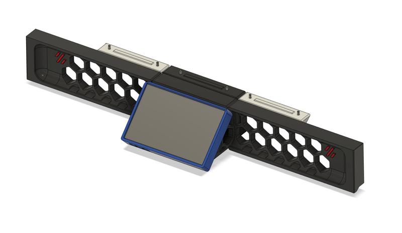 Thicc skirts for Voron Clicky Clack Fridge Door