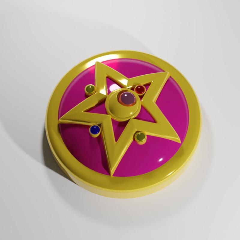 Sailor Moon - Brooch Button
