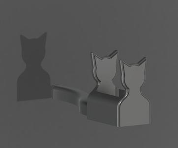 Cat Door-stop (Parametric)