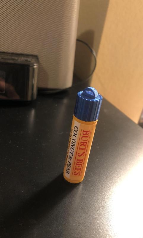 Burt's Bees Chapstick Lid W/ Keychain Ring