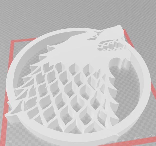 GOT Stark wolf