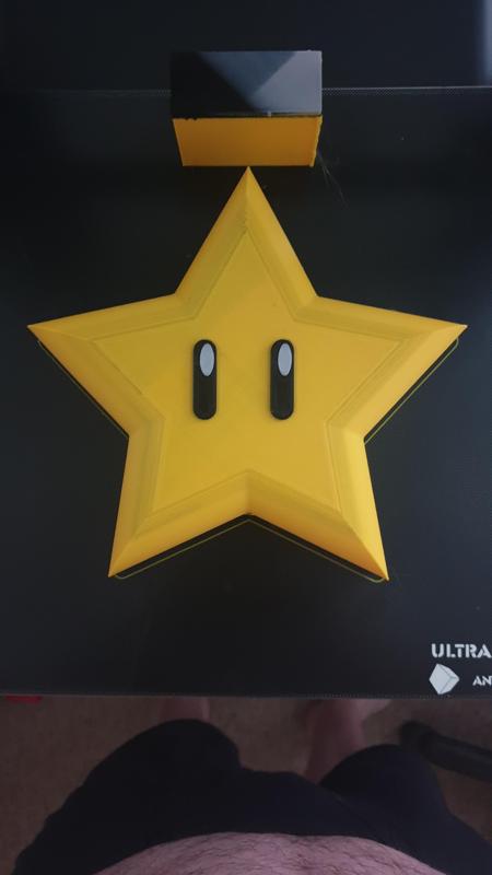 Star Mario Xmas Tree Topper