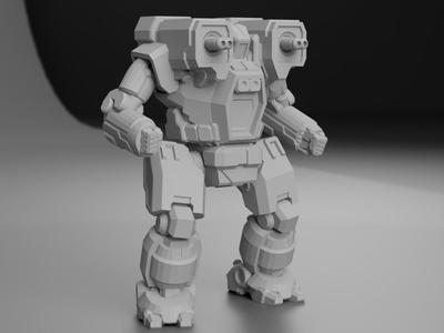 HBK-IIC Hunchback for Battletech
