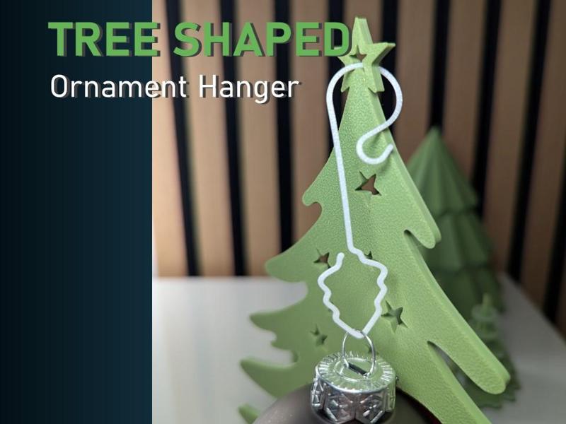Tree-Shaped Ornament Hangers