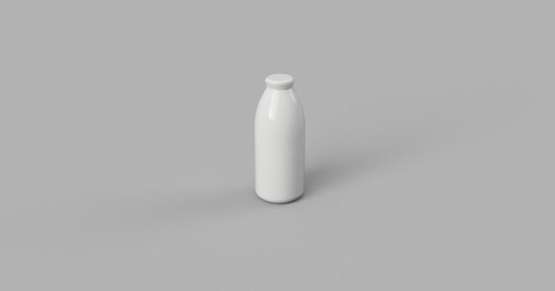 milk bottle for milk carton