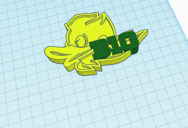 Oregon Duck B1G Logos