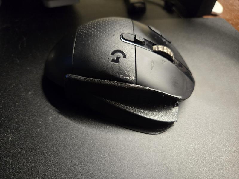 G604 Ring finger + Pinky Rest
