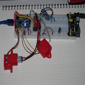 AS5600 magnetic sensor dial