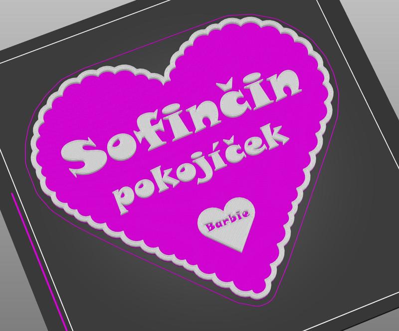 Door label - editable