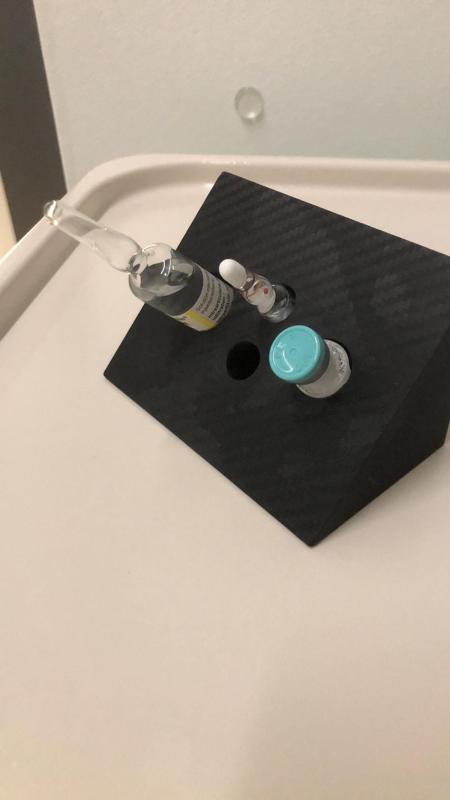 support pour éprouvettes / fioles