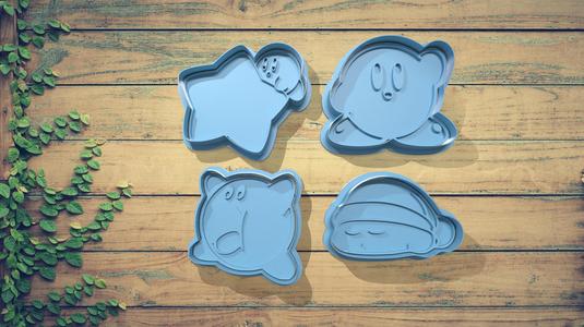Kirby Cookie Cutter Set