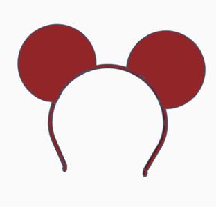 Mickey Mouse ear headband