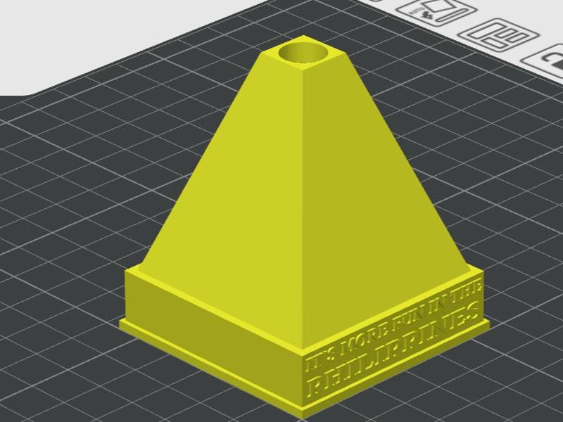 Flag Stand It's more fun in the philippines