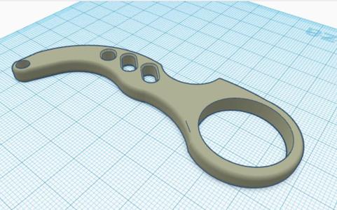 Keychain Karambit projektu @Matt przerobiony
