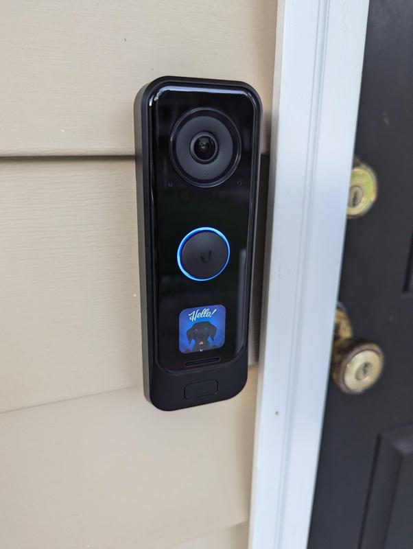 Ubiquiti UniFi G4 Doorbell Pro Vinyl Siding Mount