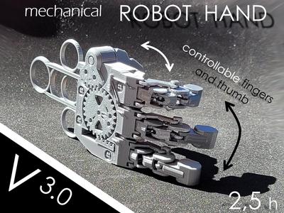 Mechanical Robot Hand – Version 3.0