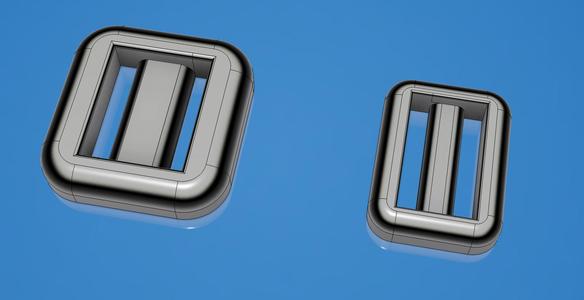 Scuba weights (models for casting)