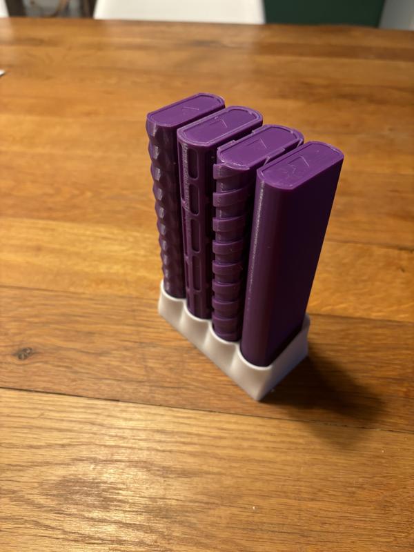 Holder for Sliding Pill Box