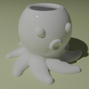 Octopus Flowerpot - Cute octopus design to decorate your home