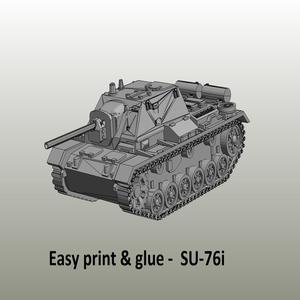 Easy print and glue - SU-76i