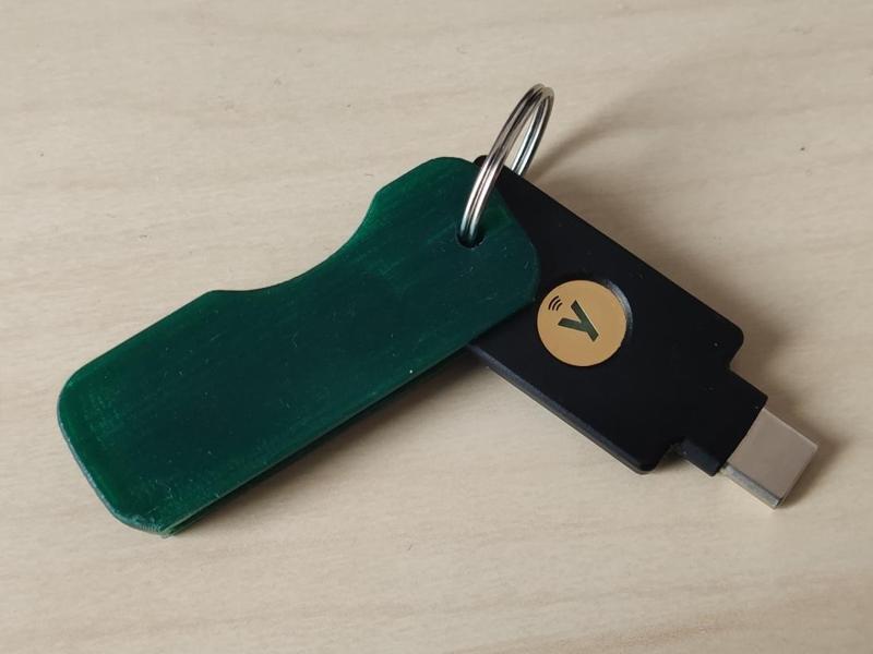 YubiKey 5C NFC key ring