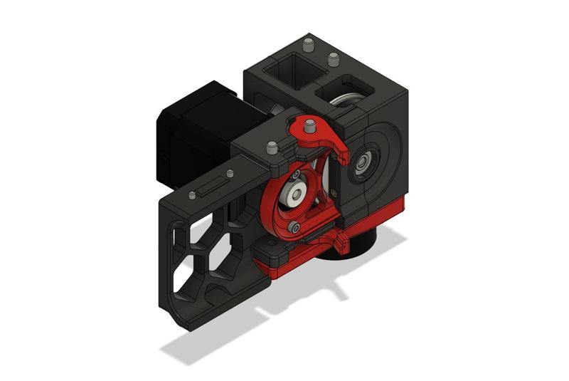 Voron V2.4 Z-Drive Motor Tensioner Mod - top and bottom tension