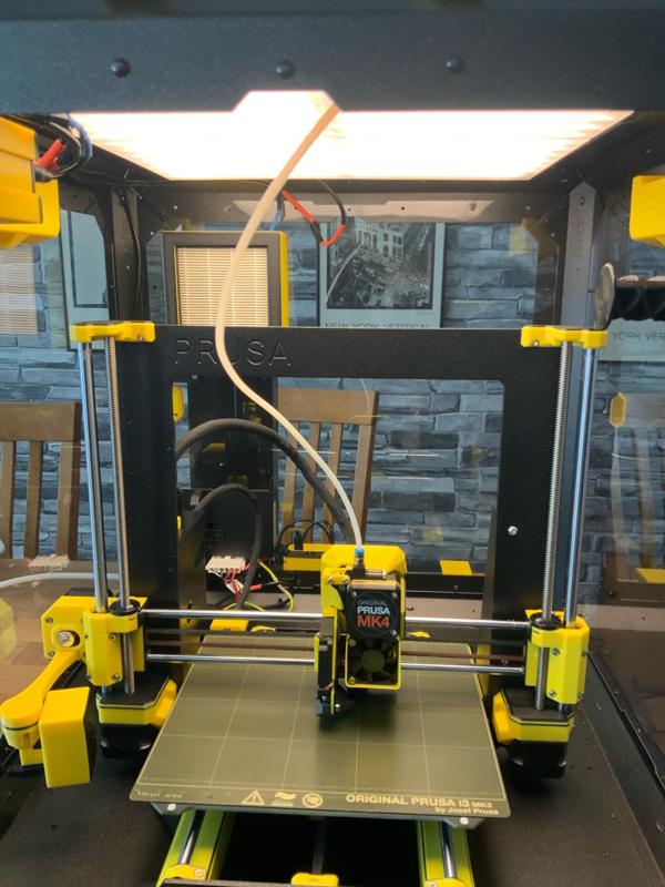 Prusa Enclosure ceiling lighting