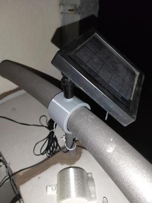 Balcony mount for SOLARVET solar panel