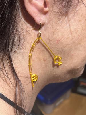 Fishing Pole Earrings