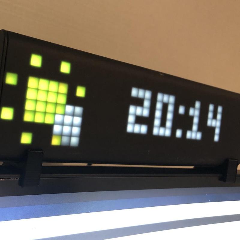 Lametric clock holder