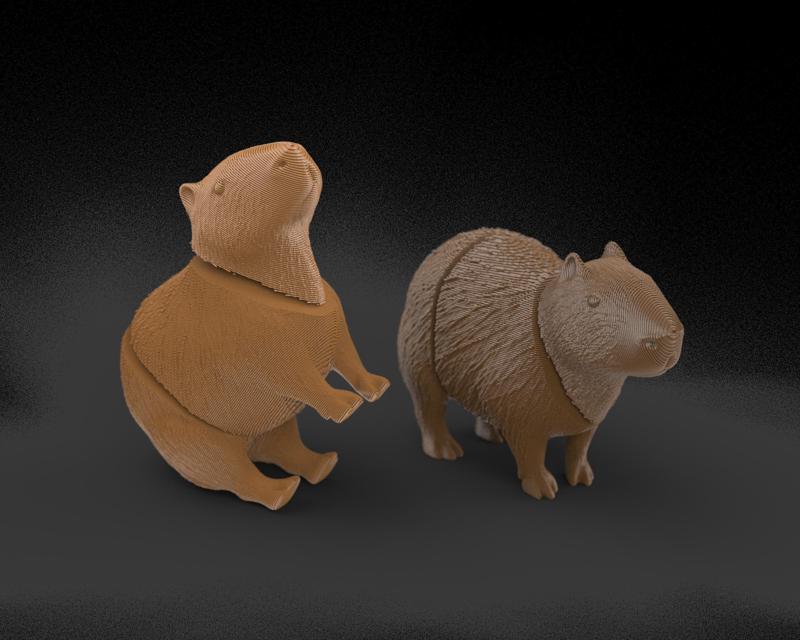 Articulated Capybara