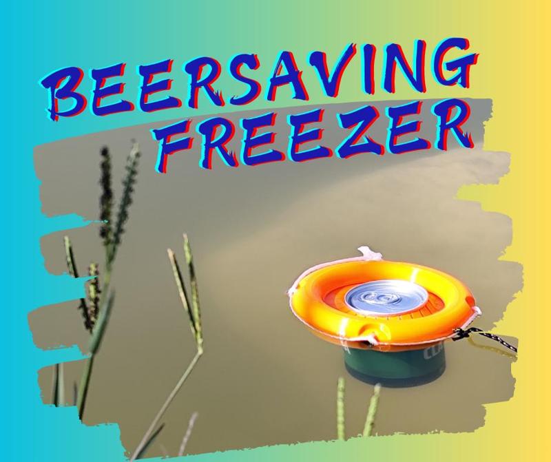 Beersaving  Freezer. Cool your drinks in the water.