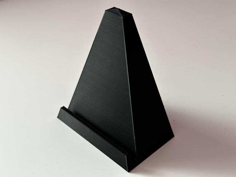 Pyramid Shaped Photo Picture Stand