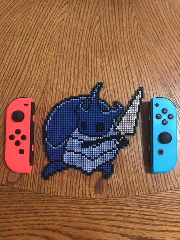 Watcher Knight Cross Stitch Board