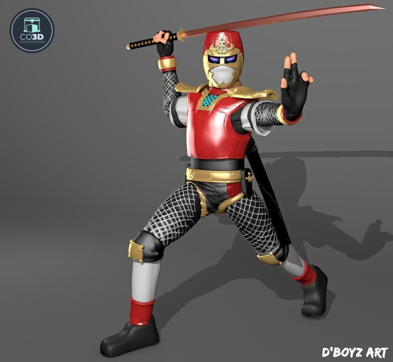 Ninja Jiraiya Full Body 1/12 (STL) For Printing