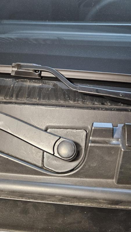 Windshield wiper cover