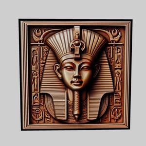 Bastet Ancient Egyptian Goddess for CNC Router Laser & 3D Printer