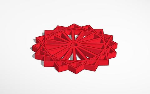 geometric wall decor VII.